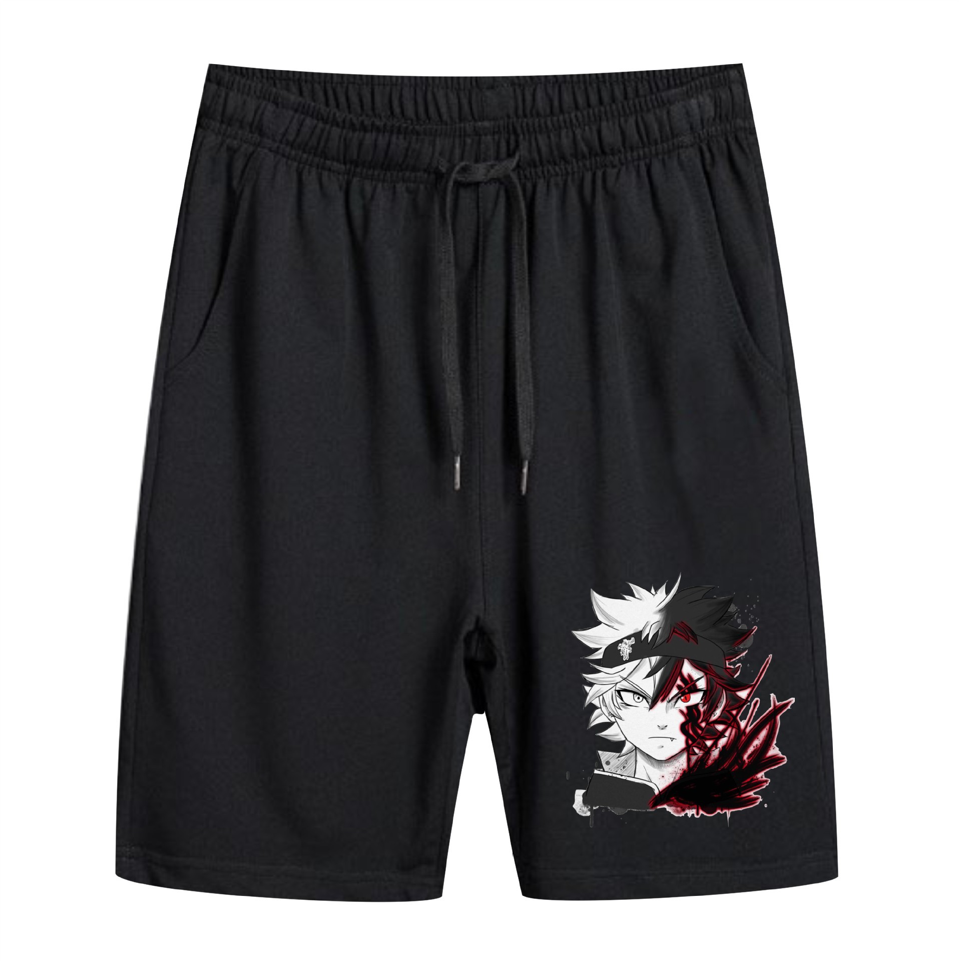 Pantalones de playa Black Clover de trébol negro de comercio exterior