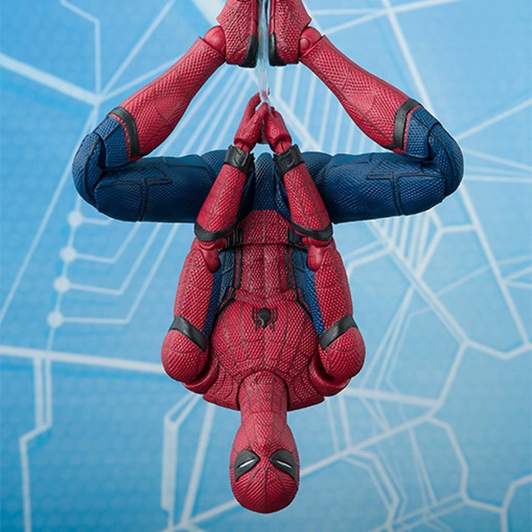 Фигура-акционная (SHF) Spider-Man, 15 см, подвижная позируемая фигурка с рюкзаком