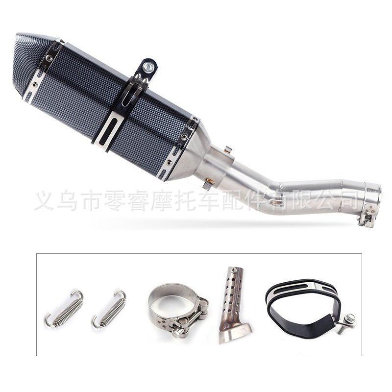 Sfv650 Is Suitable for Motorcycle Exhaust Systems Suzuki Sfv 650 Gladius Modified Exhaust Pipe