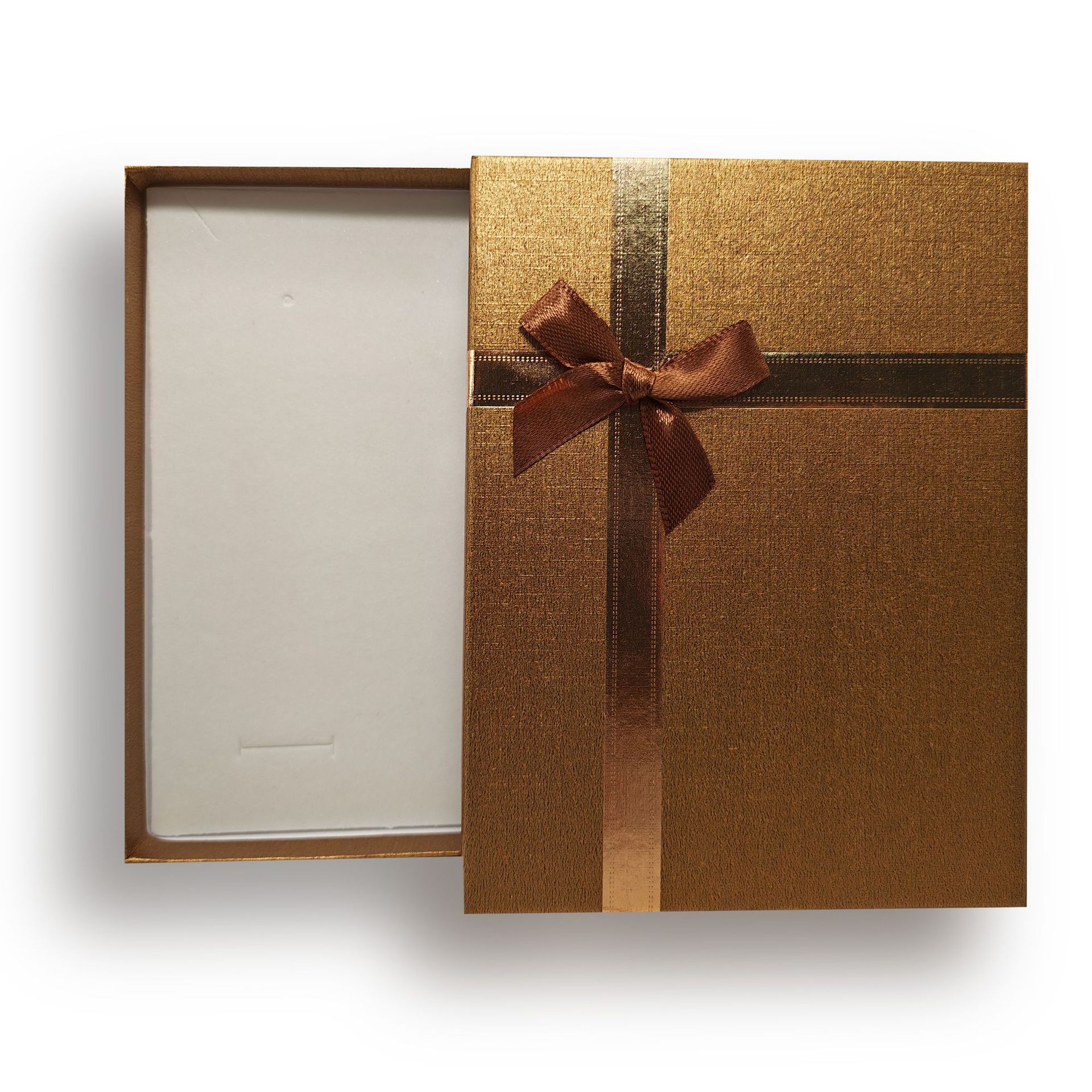 Fuente de fábrica directa perla Lennie arco pendientes collar anillo joyería caja de regalo lujo ligero