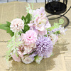 Simulation Xinli Rose Plastic Flower Wedding Decoration Flower Home Switch Flower Art Living Room silk cloth fake flower dried flowers