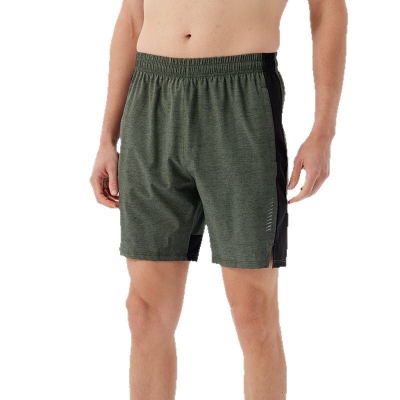 アメリカンスポーツショートパンツ夏アウトドアランニングメンズゆったりステッチ衝突色速乾フィットネストレーニング五分ショートパンツ|undefined