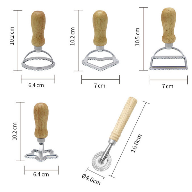 Yun Feng zinc alloy side flower biscuit mold pastry dumpling skin cake mold cake cutter baking utensils