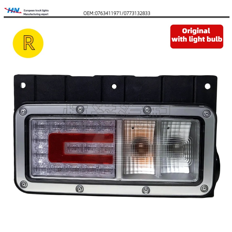 Luz trasera de camión japonés para Hino Light Truck Asamblea de luces de freno LED puro exportado Japón accesorios de camión