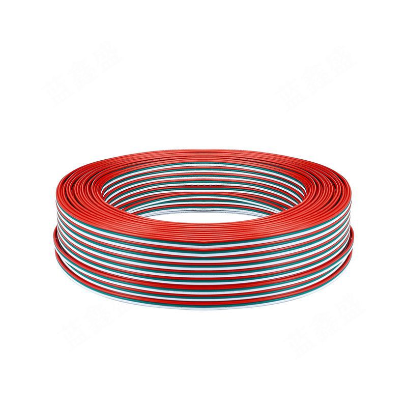 RGB连接线 22 20 18AWG 3pin并线 3pin灯具灯带延长线 1007彩排线
