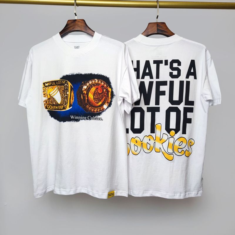 国境を越えた高品質THAT'S A AWFUL LOT OF COUGH SYRUP咳止めシロップ純綿Tシャツ|undefined