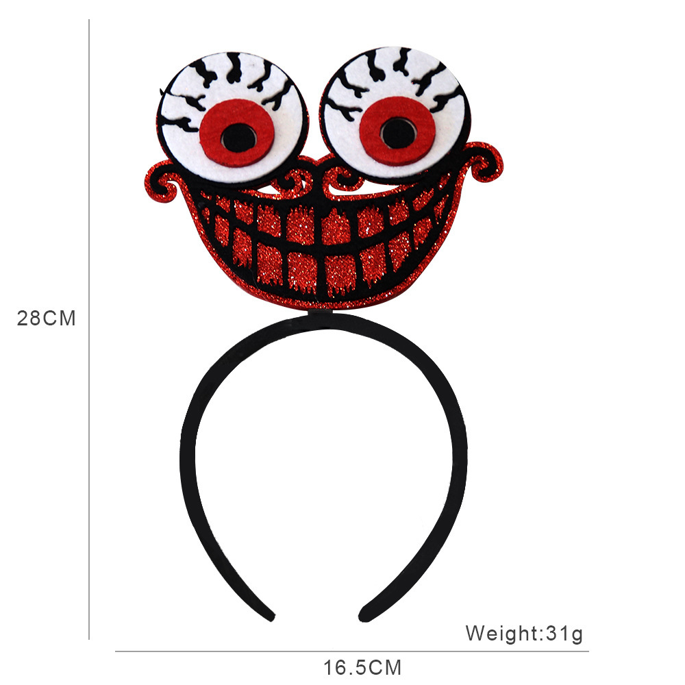 Diadema Decorativa para Halloween de Plástico y Fieltro para Fiesta de Disfraces image 17