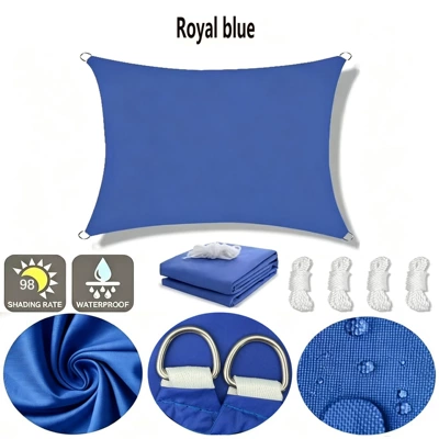 Avtomobil yan çətirləri – Cross-Border Amazon Hot-Selling Garden and - royal-blue-2x2m