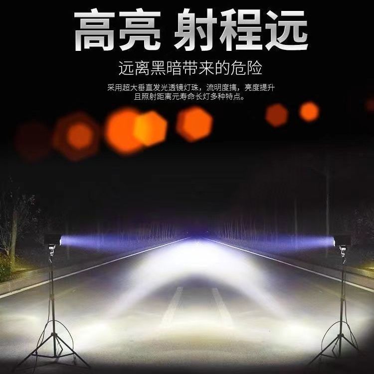 Truck Led Spotlight 12V24V Super Bright Excavator Agricultural Vehicle Car Forklift Headlight Reversing Light Modified Fog Light