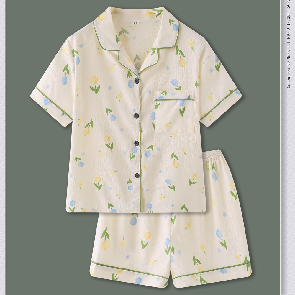 ZF-구름 짧은 거북-작은 노란 꽃