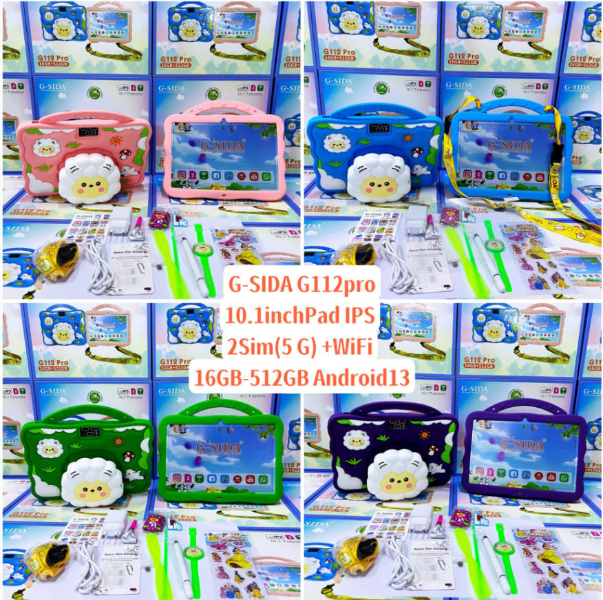 Cross-Border Tablet Pc/G-Slda/ G112Pro/ 10.1inch Kidsren's Tablet Computer Call Sim+Wifi