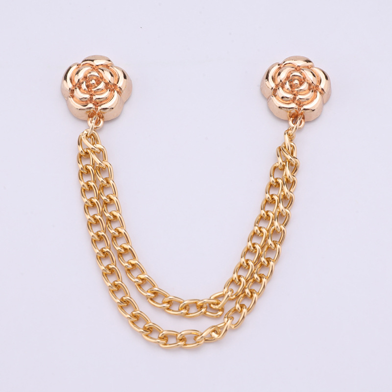 チェーンの磁気はズボンの足を引きずることを防ぎます。金属の磁気は袖口を固定します。