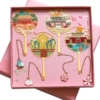 Henan scenic spot four-piece (handle) powder box