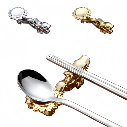 New Chinese style chopstick holder household faucet chopstick holder golden Japanese hotel wedding multifunctional chopstick holder tableware