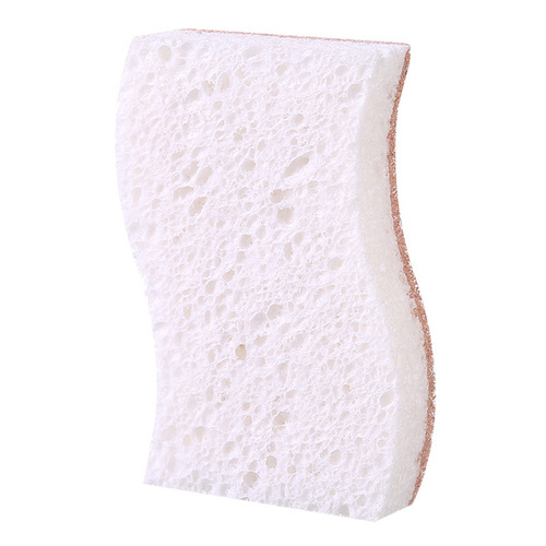 Sisal pulp cotton scouring pad, dishwashing sponge, kitchen absorbent, non-stick oil dish towel, rag cross-border Amazon