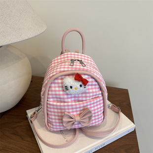 New Style Plush Cartoon Doll Backpack for Children and Girls, Cute Lolita Princess Bag, Fashionable Gift Backpack