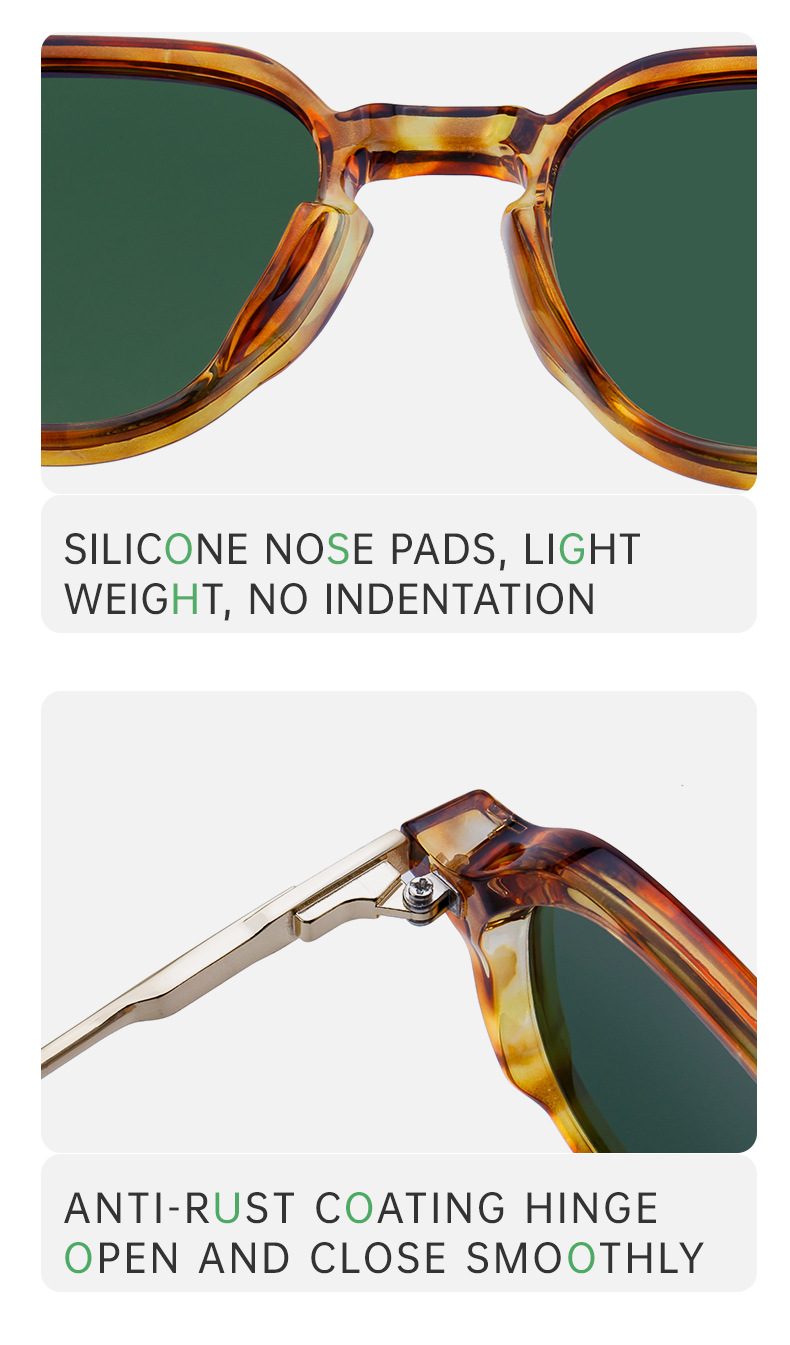 Neue europäische Mode polarisierte Sonnenbrillen vollständiger Rahmen Herren Outdoor-Sonnenbrillen Herren kleiner Rahmen Brille Sonnenbrillen
