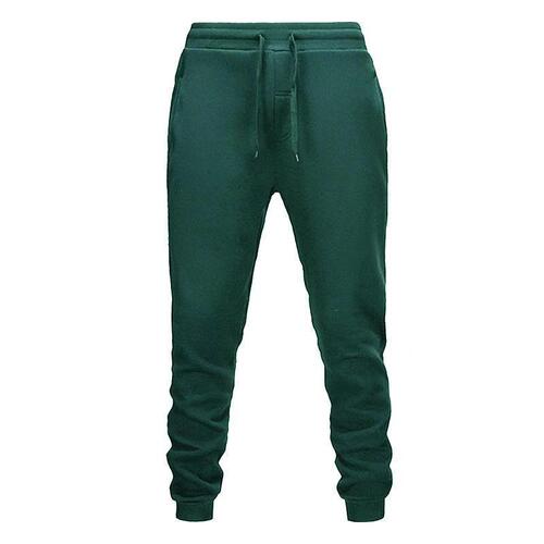 Men's and Women's Trade Pants 16 Colors Casual Sports Autumn/Winter Long Pants Solid Color Men's Pants Autumn/Winter Solid Color Wholesale Black