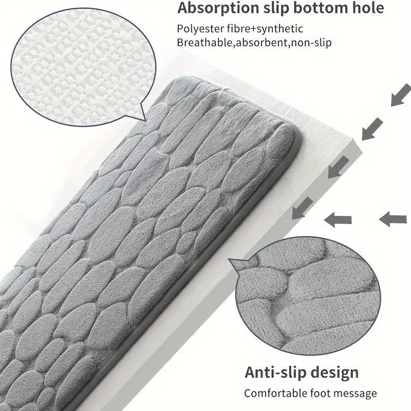 Transfronterizos venta caliente Amazon para alfombra de baño de coral alfombra de absorción de agua antideslizante alfombra de relieve puede ser un agente