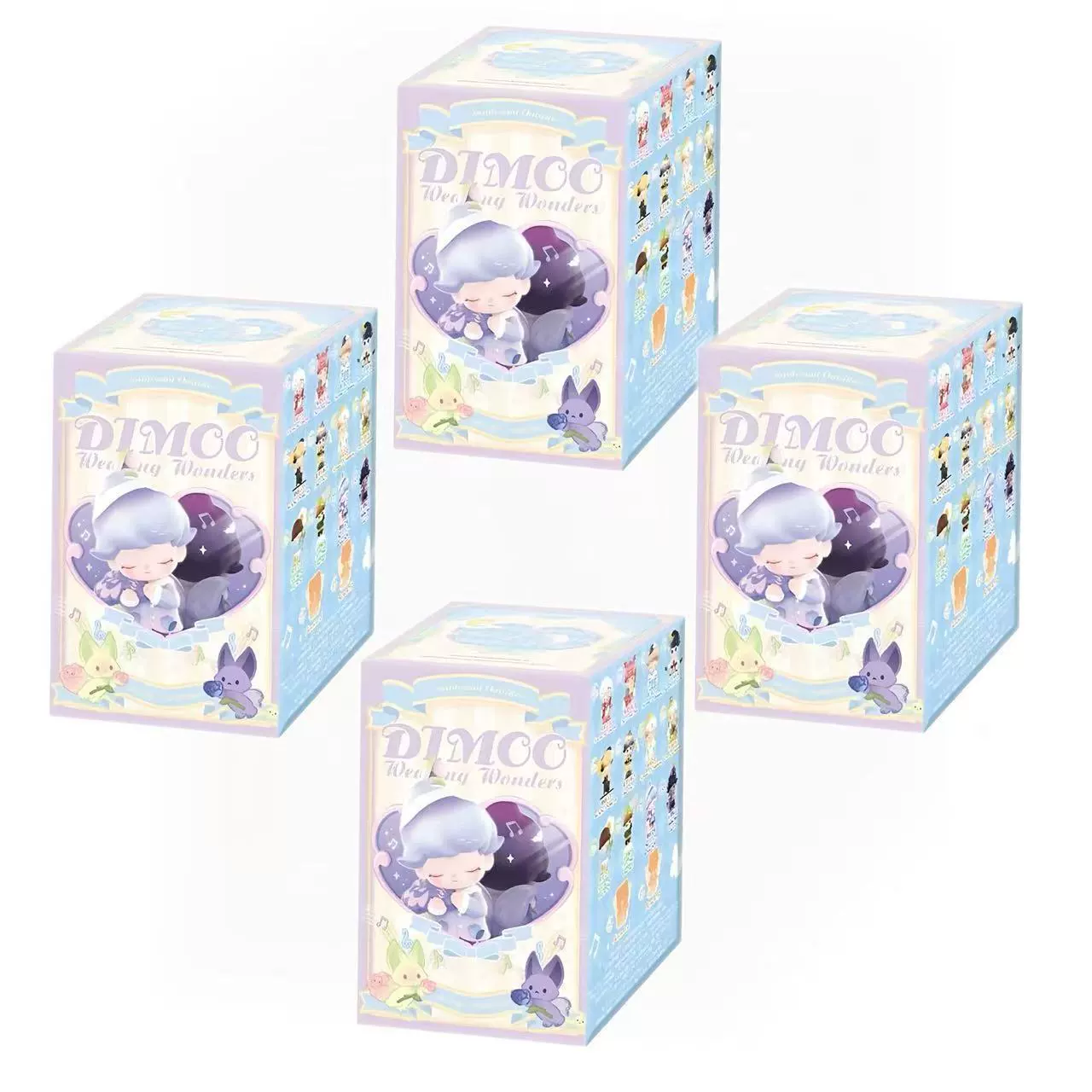 Батальон родины версия Dimoo Dreams и серии игрушек вслепую Bubble Mart украшения подарки модные игрушки куклы