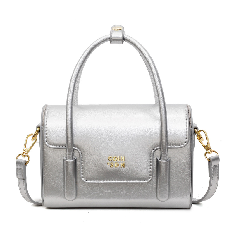 Bolso cuadrado pequeño de mano de tendencia retro coreana 2025 nuevo bolso de hombro de moda salvaje popular bolso de mensajero de alta gama