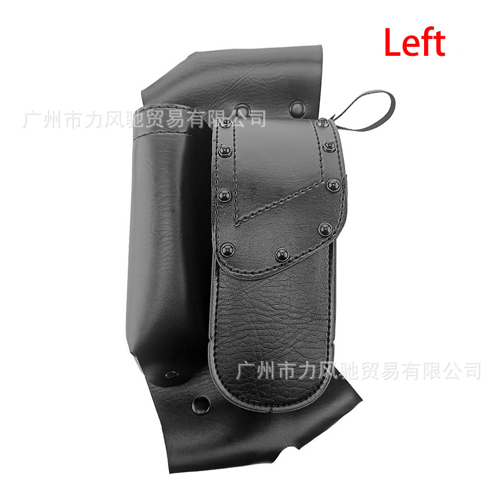 Es adecuado para la modificación de la motocicleta Harley, bolsa de hervidor de agua, bolsa lateral, bolsa lateral, bolsa de caballo, bolsa lateral.