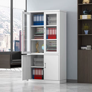 钢制文件柜办公柜资料收纳铁皮柜办公室抽屉档案柜财务凭证柜厂家