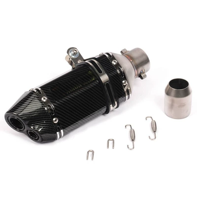 and Small Hexagonal Exhaust Pipes, Exhaust pipe - 5-double-tail-short-small-hexagon-full-medium-flower