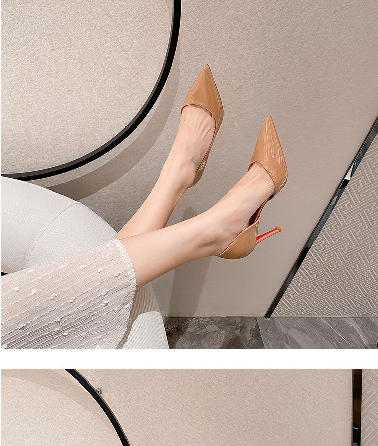 Women's Commute Solid Color Point Toe Pumps display picture 1