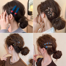 发夹女侧边复古百搭碎发刘海夹子2025新款小发卡前额时尚边夹头饰