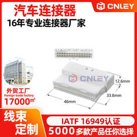 汽车连接器 40孔国产公母 连接器/汽车插件/护套/接插器1473799-1
