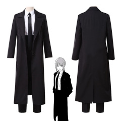 チェーンソー人マチマcos服チェーンソー人長型風衣悪魔ハンターパワコスプレハロウィンセット