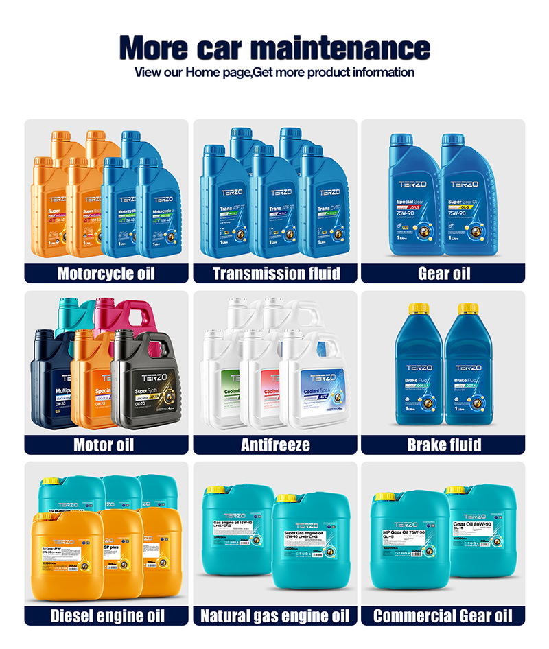 Terzo Multi-Pure 5W-30 Fully Synthetic Engine Oil Sp Grade C3 High-Efficiency Energy-Saving Gasoline Engine Oil Engine Lubricant 4L