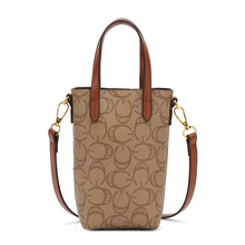 批发特价寇c家女包c经典老花购物袋手提单肩跨境外贸托特包水桶包