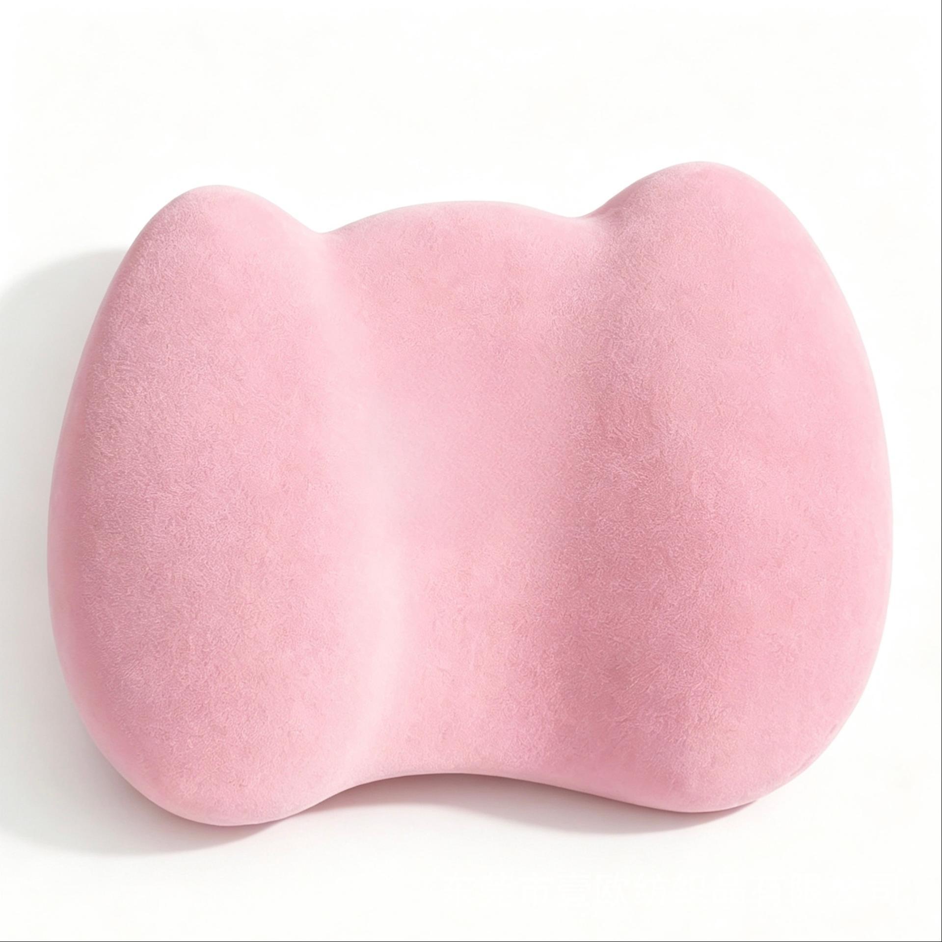 Car Headrest and Lumbar Support Memory Foam Comfortable Support Car Neck Pillow Lumbar Cushion High-End Set Wholesale