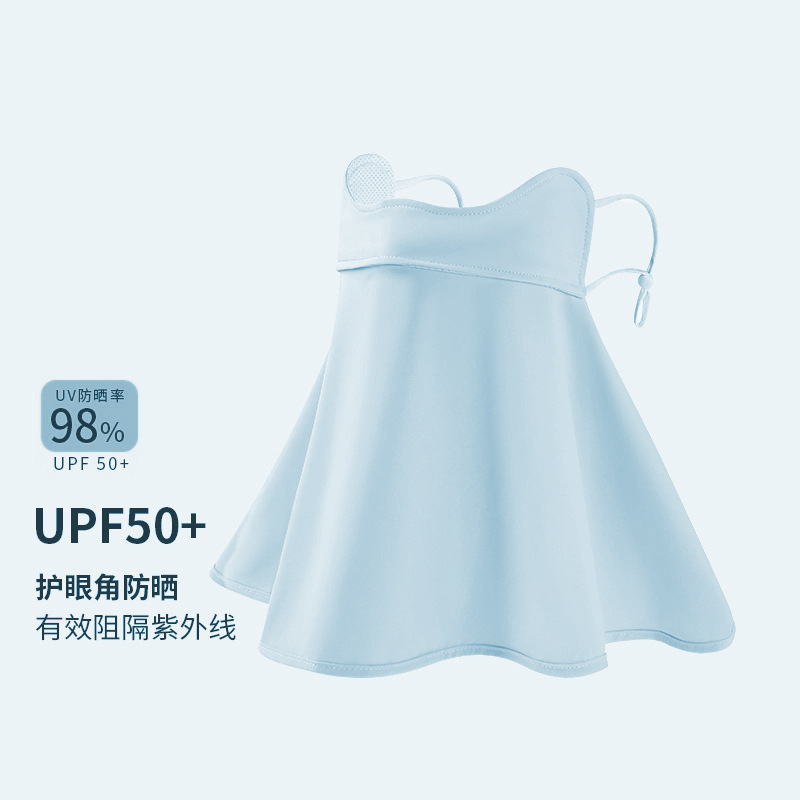 アイスシルク日焼け止めマスク女性の夏のサイクリング薄型通気性フルフェイスサンシェード抗 UV ネックプロテクターフェイスマスク B059|undefined