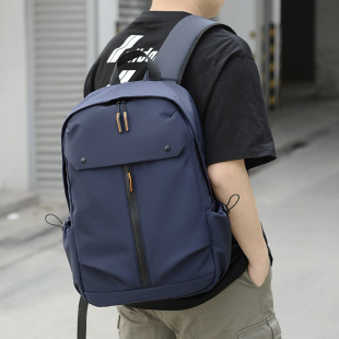 Cross-Border Fashion Backpack Large Capacity Short-Distance Travel Travel Computer Backpack Casual Simple Texture Student School Bag