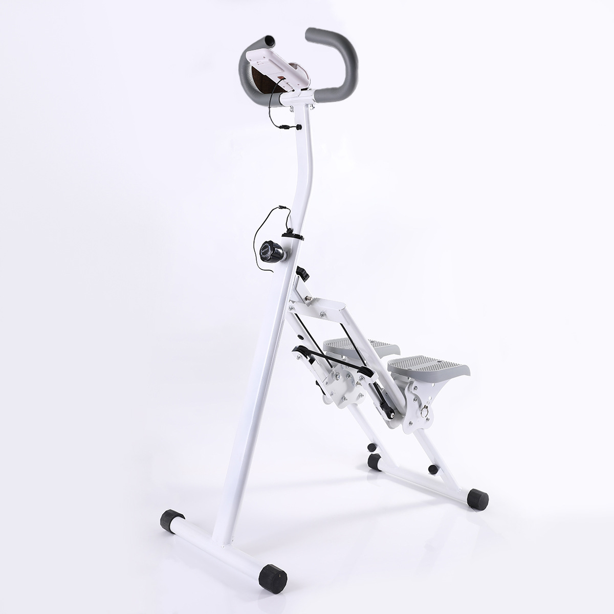 Fitness Aerobic Stair Climbing Machine, Household Lightweight Foldable Stair Climbing Machine, Fashionable Smart Screen Display Sports Equipment