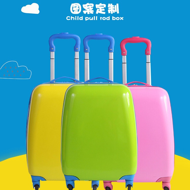 Children's trolley case cartoon 18-inch square case men's and women's luggage gift log luggage printing student boarding case