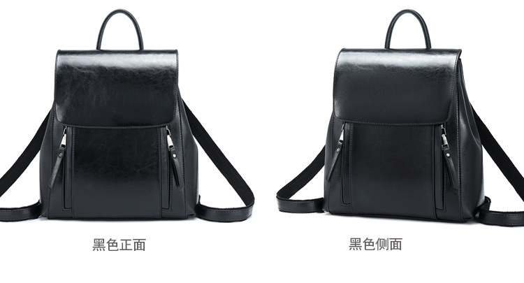 Agent Partnership 2026 New Ladies Backpack Genuine Leather Multi-functional Backpack Guangzhou Wholesale