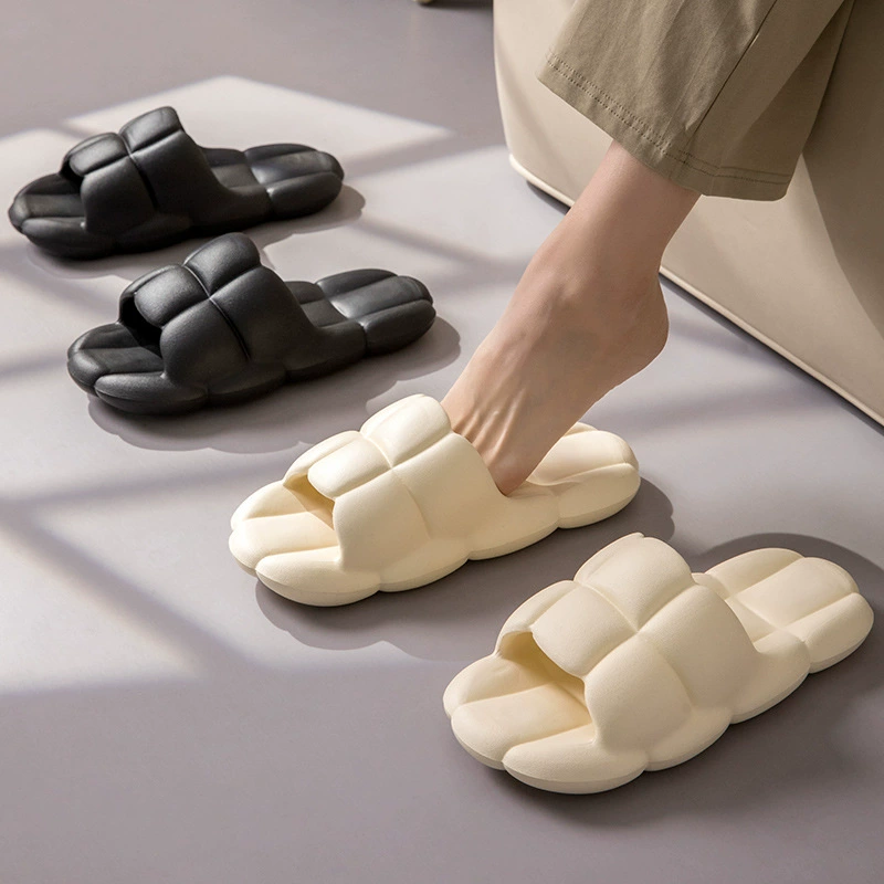 Тапочки Nanbo Wan, женские летние домашние простые однотонные домашние Нескользящие тапочки для ванной комнаты для мужчин