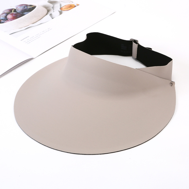 Nuevo sombrero para el sol anti-ultravioleta para hombres y mujeres deportes de verano y otoño sombrero de copa vacío sombrero de concha sin costuras protección solar cara al aire libre