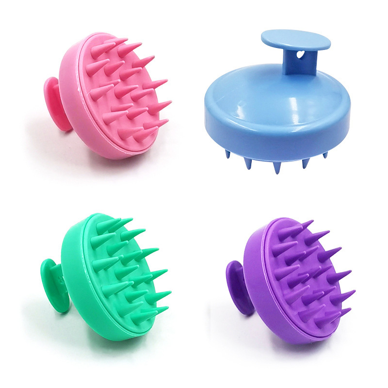 Cross-border New Shampoo Brush Shampoo Comb Household Scalp Cleaning Brush Shampoo Massage Brush Head Antickle Scratcher