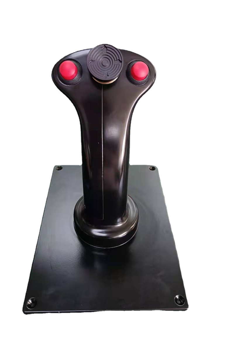 高可靠性军规级动态二维力敏金属操纵杆操纵手柄控制手柄动态仿真