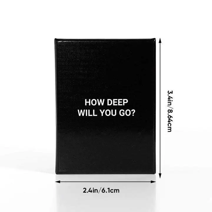 [跨境新品 How Deep Will You Go? Original Conversation Game]