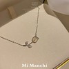 Small design necklace, chain for key bag  for St. Valentine's Day, light luxury style, Birthday gift