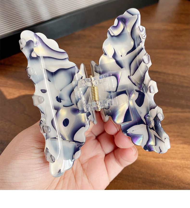 Acetic acid sheets Material Solid Color Pattern Women's Simple Style Classic Style Solid Color Acetic Acid Sheets Hair Claws
