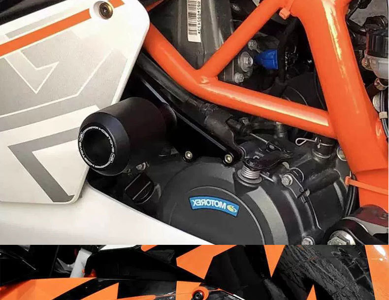 Suitable for Ktm Rc390 2014-2023 Modified Body Engine Guard Anti-Fall Glue Stick Ep Anti-Fall Ball