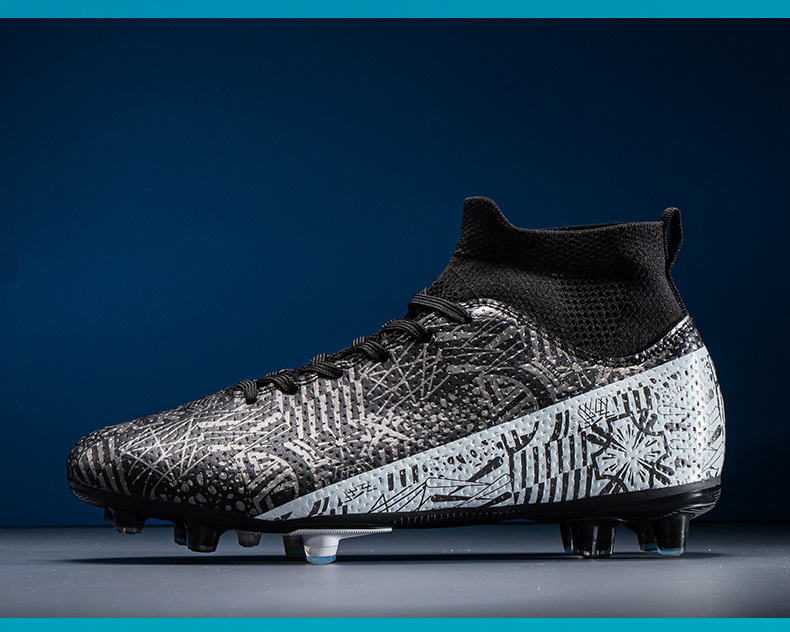 High Top Camo World Cup Long Broken Nail Match Kinder und Erwachsene Sonderangebot Fußballschuhe für Herren_voghion.com