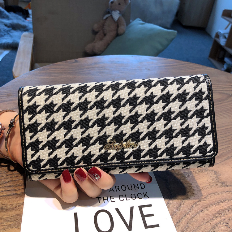 Portafoglio lungo con consegna spot per donna 2024 nuovo stile borsa per carte multi-card in vera pelle borsa per cellulare di grande capacità alla moda_voghion.com